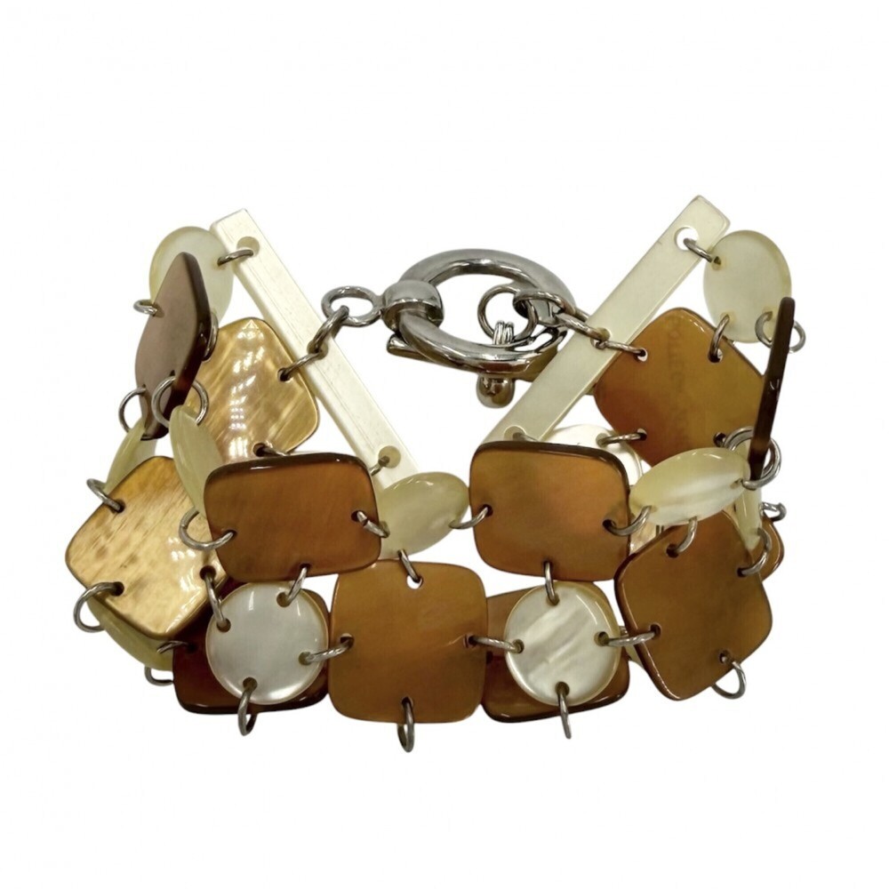 BOTTEGA VENETA Brown Charm Bracelet